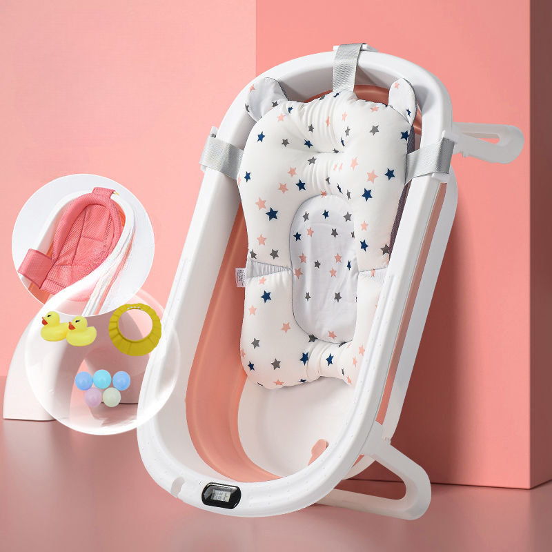 Baby Bath Tub Foldable - Портативные подушечки для детской ванны, регулируемая