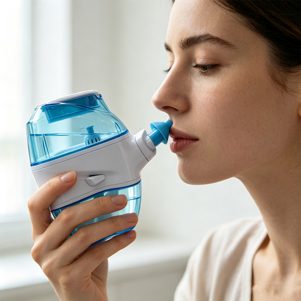 Nasal Aspirator - Перезаряжаемый электрический ирригатор для носа, 360