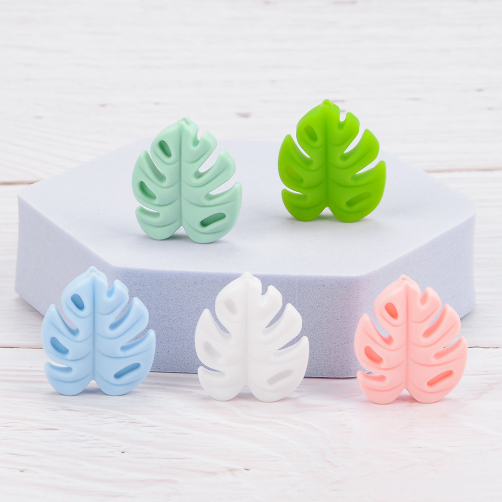 Baby Products List - LOFCA 30 шт. силиконовые бусины монстеры