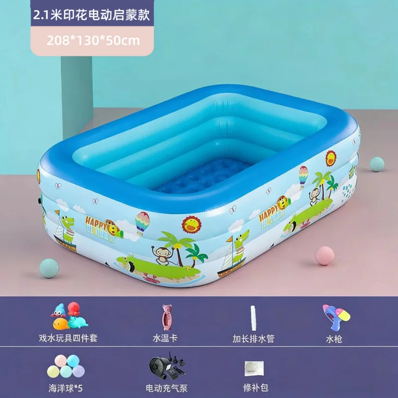 Большой надувной бассейн для в – обзор и цена Baby Bath Tub Foldable