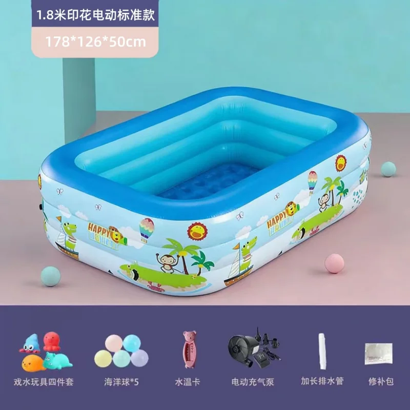 Большой надувной бассейн для в – обзор и цена Baby Bath Tub Foldable