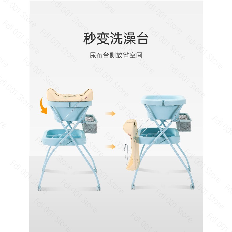 Детская ванночка и пеленальный – обзор и цена Baby Bath Tub Foldable