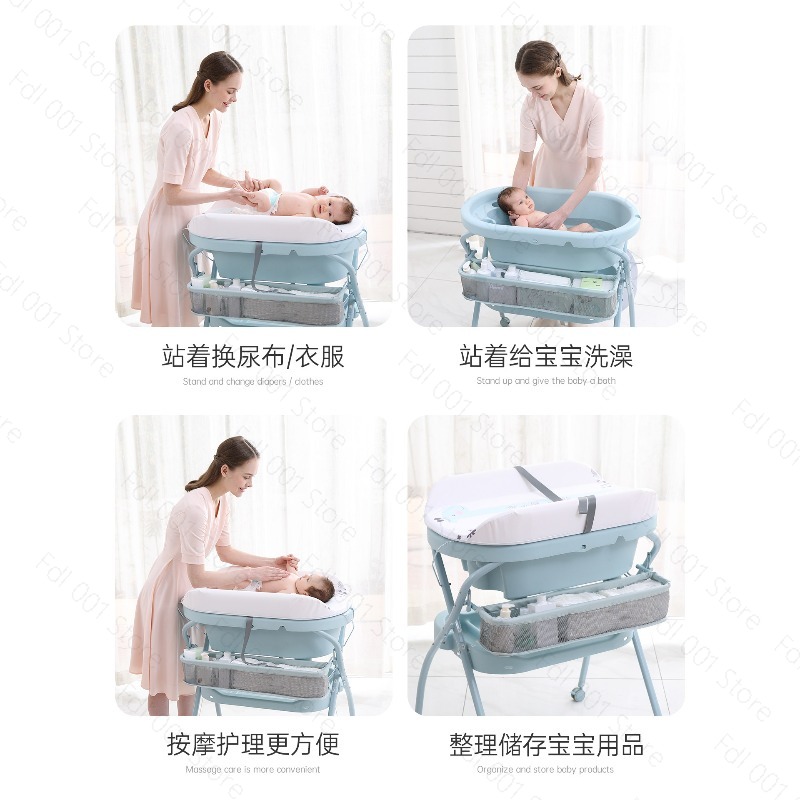 Детская ванночка и пеленальный – обзор и цена Baby Bath Tub Foldable