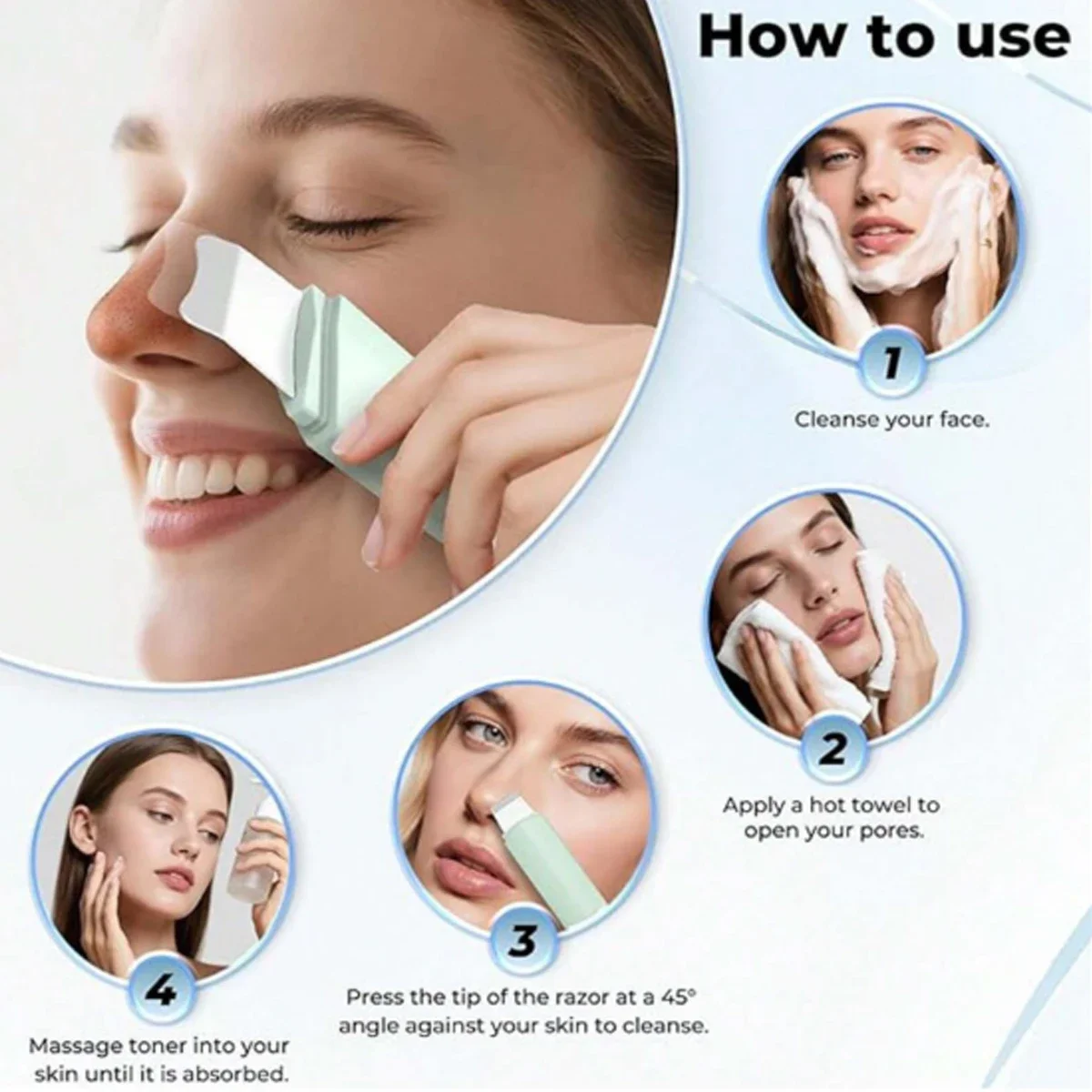 Инструмент для удаления черных – обзор и цена Nasal Aspirator