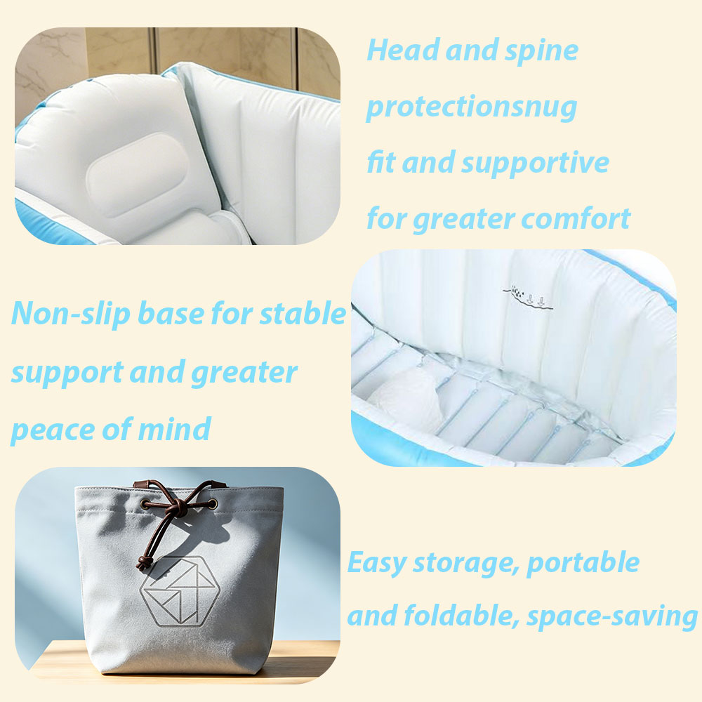 Надувная детская ванночка с во – обзор и цена Baby Bath Tub Foldable