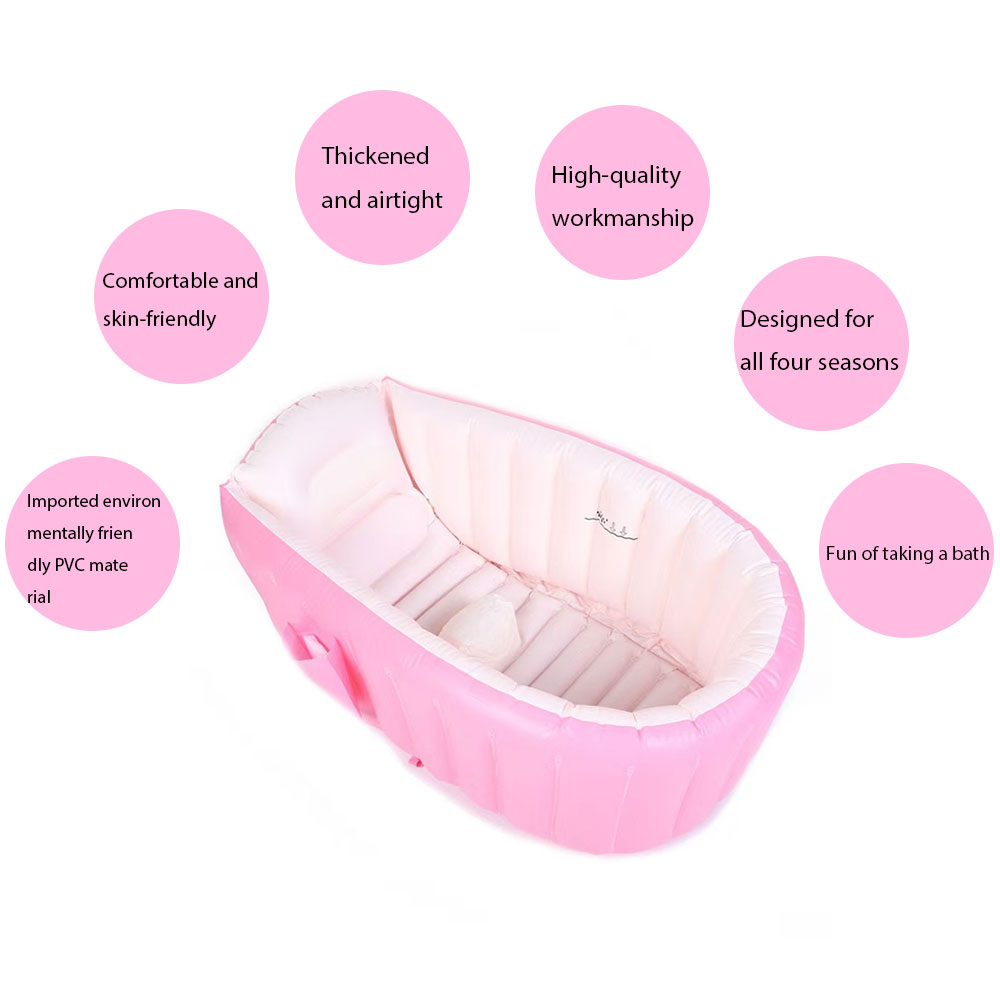 Надувная детская ванночка с во – обзор и цена Baby Bath Tub Foldable