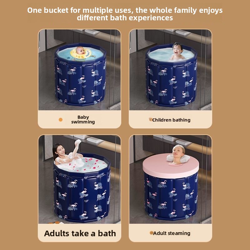 Складная ванна для взрослых и  – обзор и цена Baby Bath Tub Foldable